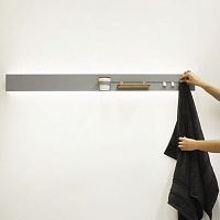 Contemporary wall light INDI+indoorextruded aluminumrectangular