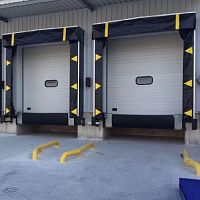 Loading dock shelter Inflatable