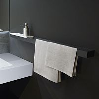 More than 3 bars towel rack MI18wall-mountedmetalwith soap dish