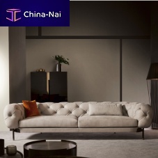 Contemporary sofa ATENAEfabricbeige2-person