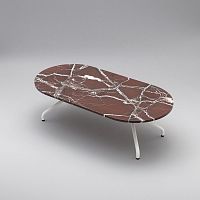 Contemporary coffee table AD.DAwoodenmarblemetal base