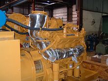 Removable insulation blanket FCAT seriesexhaustfor pipeengine