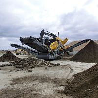 Industry screening unit RM HS3500Mfor recyclingmobilefor bulk materials