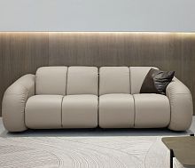 Modular sofa Bombercontemporaryfabricleather