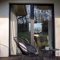 Lift-and-slide patio door PRIMOPVCdouble-glazedtriple-glazed