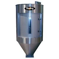 Feed hopper SH for pelletsfor plasticswith dryer