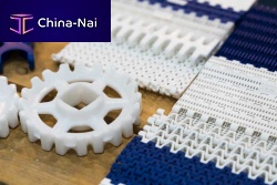 Plastic conveyor chain hollow-pinrollerpallet