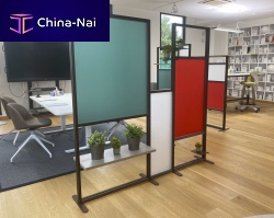 Removable partition TETRIXQ180modularaluminummethacrylate