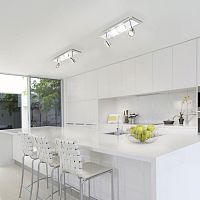 Ceiling-mounted spotlight DOMINOLEDcommercialglass