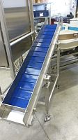 Hopper with belt conveyor storageliftingvibrating