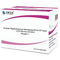Cervical cancer test kit HPV23 for sexually transmitted diseasesgynecologyfor genotyping