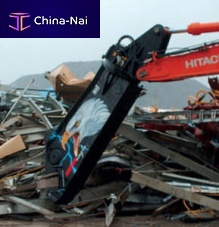 Hydraulic demolition shears SH Seriesfor excavators