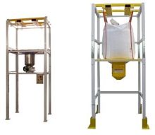 Filling hopper bag filling