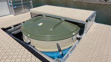 Wastewater treatment system for boats