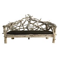Rustic style sofa LOUIS CRUSOE traditionalbrownwooden