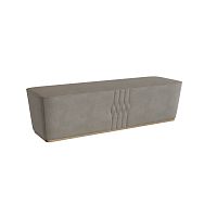 Contemporary upholstered bench Luxuryfabricbronzecustom