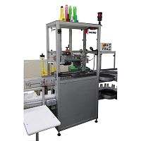 Pressure capper beltsemi-automaticfor bottles