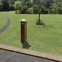 Garden bollard light LAMPtraditionalconcreteLED
