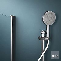 Round hand shower 59140 01chromefor hotel