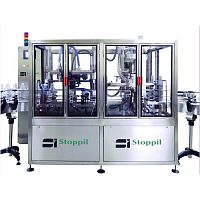 Automatic filling and capping machine bottlemonobloclinear
