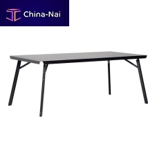 Contemporary table DAKARaluminumrectangularfor outdoor use