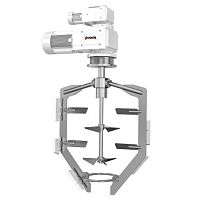 Rotary agitator MCR for the pharmaceutical industryfor the food industry