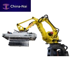 Robotic case packer-unpacker LEOautomaticfor PET bottlesfor glass bottles