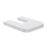 Antibacterial bidet cover Advance : 2274100plasticblackwhite