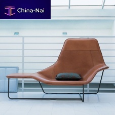 Contemporary daybed LAMAfabricleathercowhide