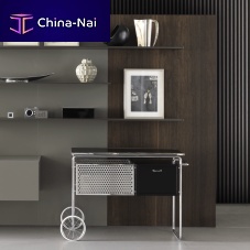 Home service trolley AR1maplesteelmelamine
