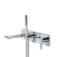 Shower mixer tap LIBERA: 65771for bathtubwall-mountedmetal