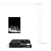 Contemporary light column Cielo-Terrapainted aluminumLEDoutdoor