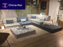 Modular sofa Plenitudecontemporaryfabricmulti-color