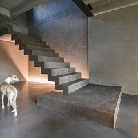 Concrete floor covering MICROVERLAY®for outdoor useindoortertiary