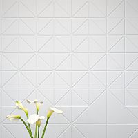 Acoustic wall panel V Cutfor ceilingPETrectangular
