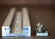 Roller linear guide aluminumcompacttrack
