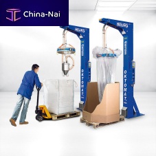Vibrating big bag emptying station Oktomat® SOSautomaticwith lifting devicegranules