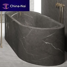 Oval bathtub JP freestandingprofessionalcontemporary