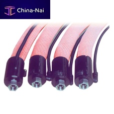 Gas heated hose 26177 for liquidssilicone