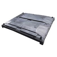Stackable container cover LITE