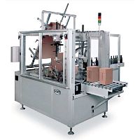 Wrap-around case packer W30PLC-controlledautomaticfor bottles