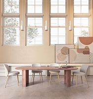 Contemporary table fiber-reinforced concreteconcrete baserectangular