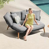 Contemporary daybed VASCASunbrella®ropealuminum