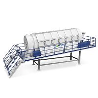 Sorting screening machine GTS seriesfor recyclingdry particulaterotary
