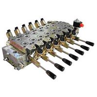 Spool hydraulic directional control valve APV-16manualelectro-hydraulicsectional