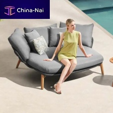 Contemporary daybed VASCASunbrella®ropealuminum