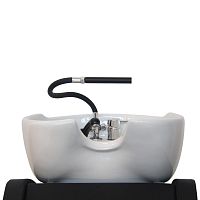 Tubular hand shower AguaceroABScontemporaryblack