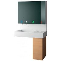 Wall-mounted washbasin cabinet RES-868 seriesoakmelamineresin