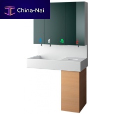 Wall-mounted washbasin cabinet RES-868 seriesoakmelamineresin