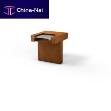 Contemporary table BOBBYQCOR-TEN® steelstainless steelsteel base
